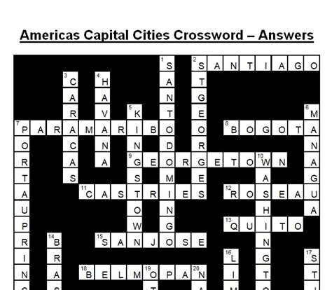 Click the answer to find similar crossword clues. . Country with the southernmost capital city in the americas crossword